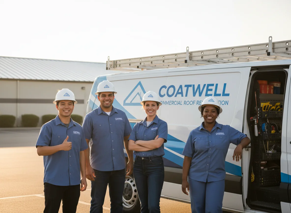 Commercial roof coating company in Gowrie, IA